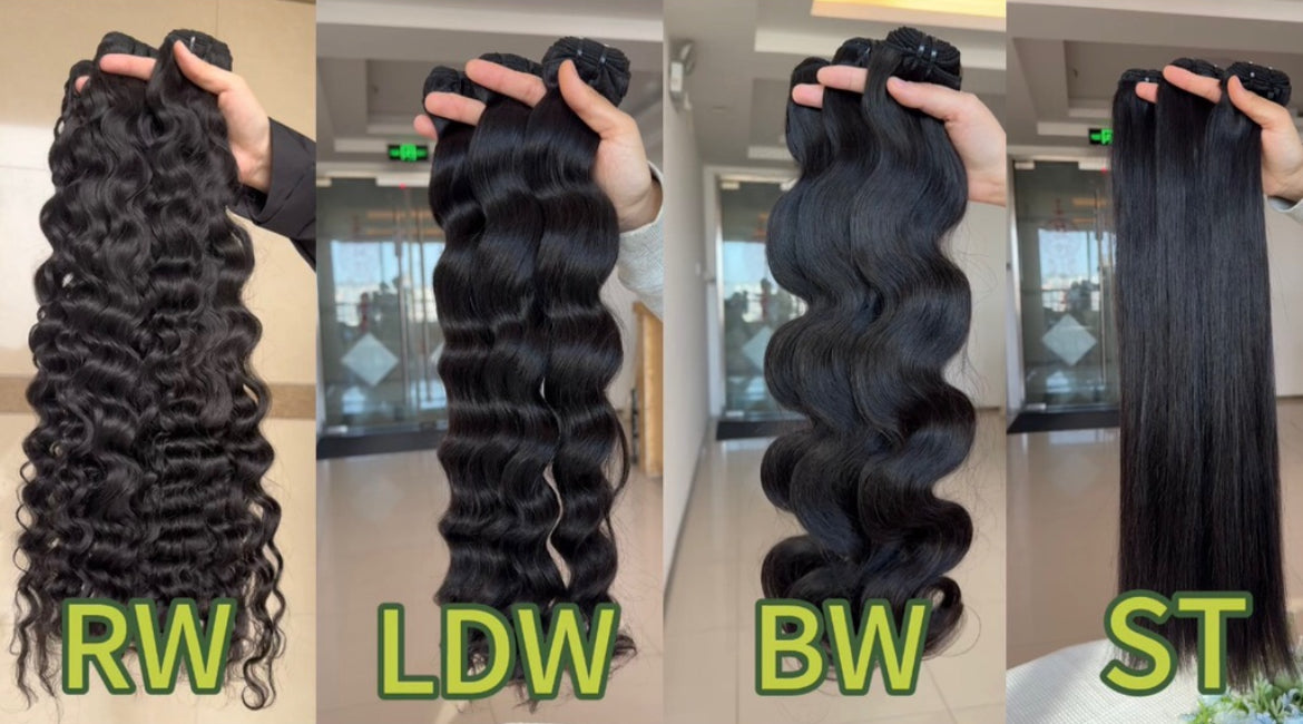 Raw Hair Extensions